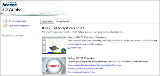 Breeze 3D Analyst - Nuova versione