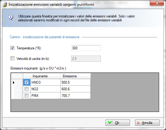 MMS Calpuff emissioni variabili