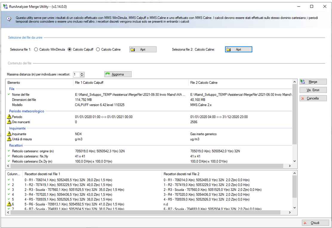 RunAnalyzer MergeFile